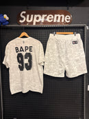Conjunto Bape x Inter Miami Camiseta + Short White - Pronta Entrega
