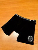 Cueca Chrome Hearts Preta Logo Boxer - Pronta Entrega