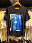 Camiseta Off-White Monalisa Preta - Pronta Entrega