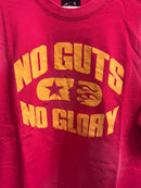 Camiseta Hellstar “No Guts No Glory” Vermelha - Pronta Entrega