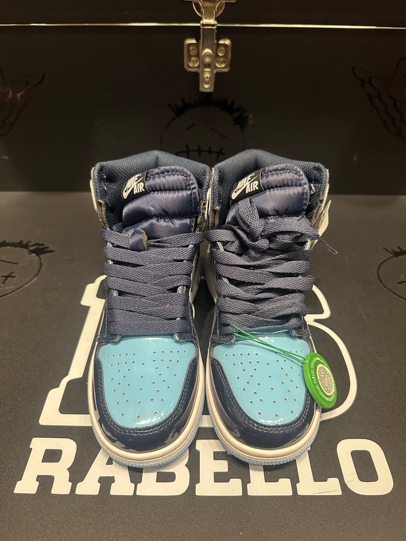 Tênis Nike Air Jordan 1 High UNC Patent - Pronta Entrega