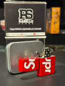 Supreme Isqueiro Zippo Logo Red Vermelho - Pronta Entrega