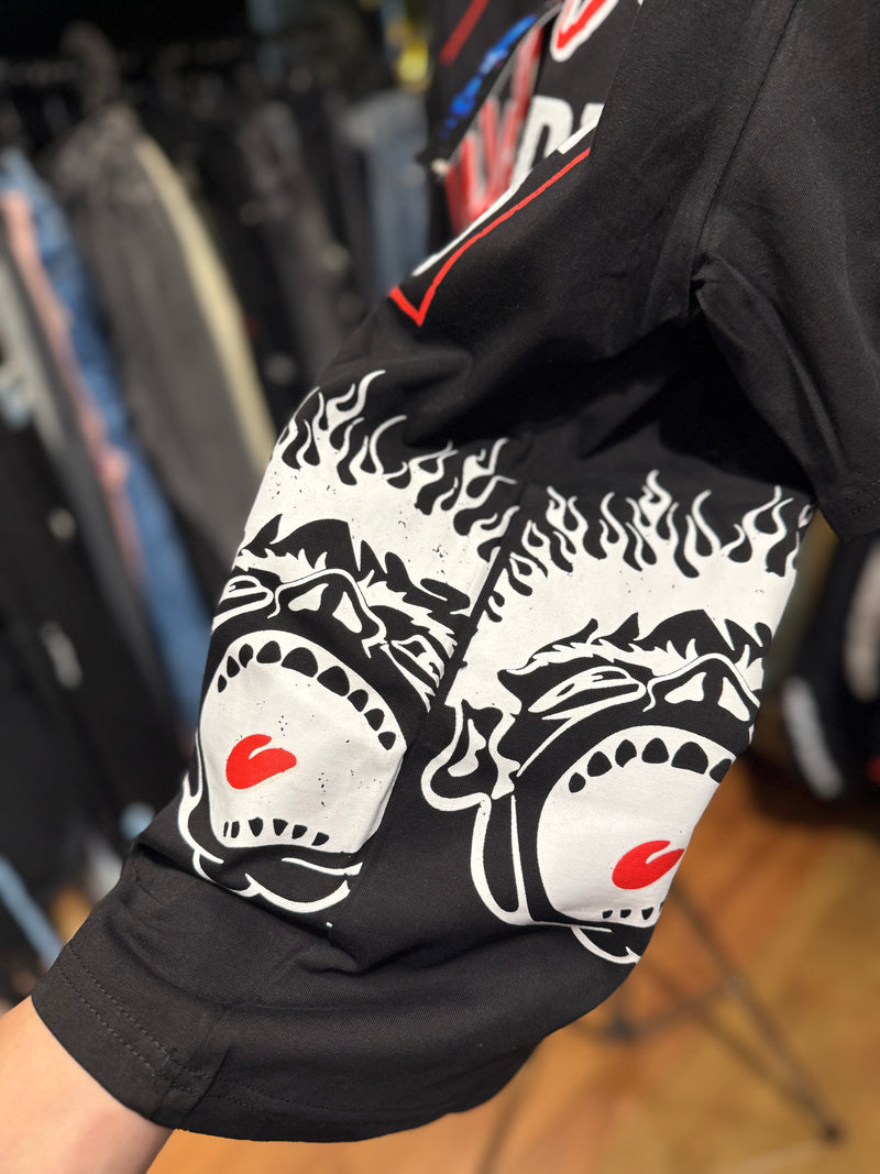 Camiseta Hellstar Recorda Preto - Pronta Entrega