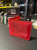 Carteira Supreme Vermelha - Pronta Entrega