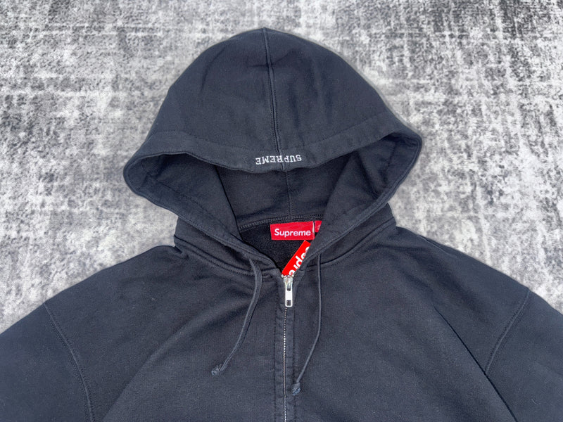 Moletom Michael Jackson x Supreme Dangerous Jaqueta Zip Up Black FW25-