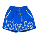 Rhude RH Logo Shorts Blue - Encomenda