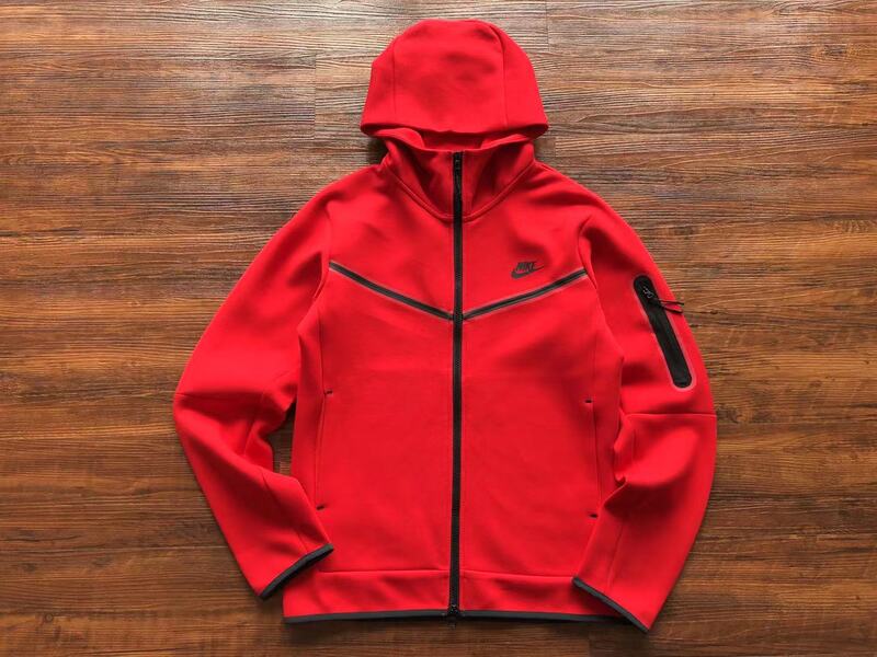 Jaqueta Nike Tech Fleece Vermelha - Encomenda