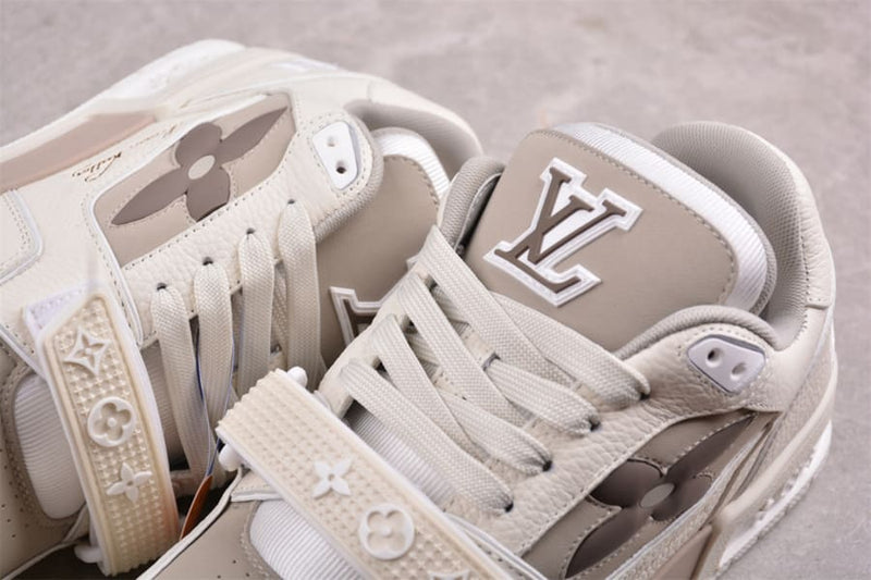 Louis Vuitton Trainer Monogram Flower Beige - Encomenda