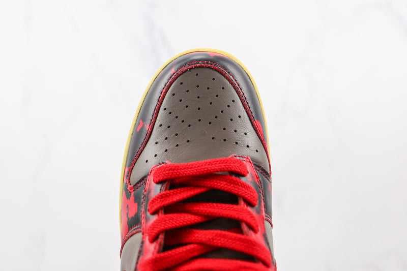 Nike Dunk High Red Acid Wash - Encomenda