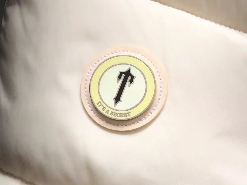 Jaqueta Puffer Trapstar Irongate Hooded Cream - Encomenda