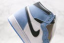 Jordan 1 Retro High White University Blue Black - Encomenda