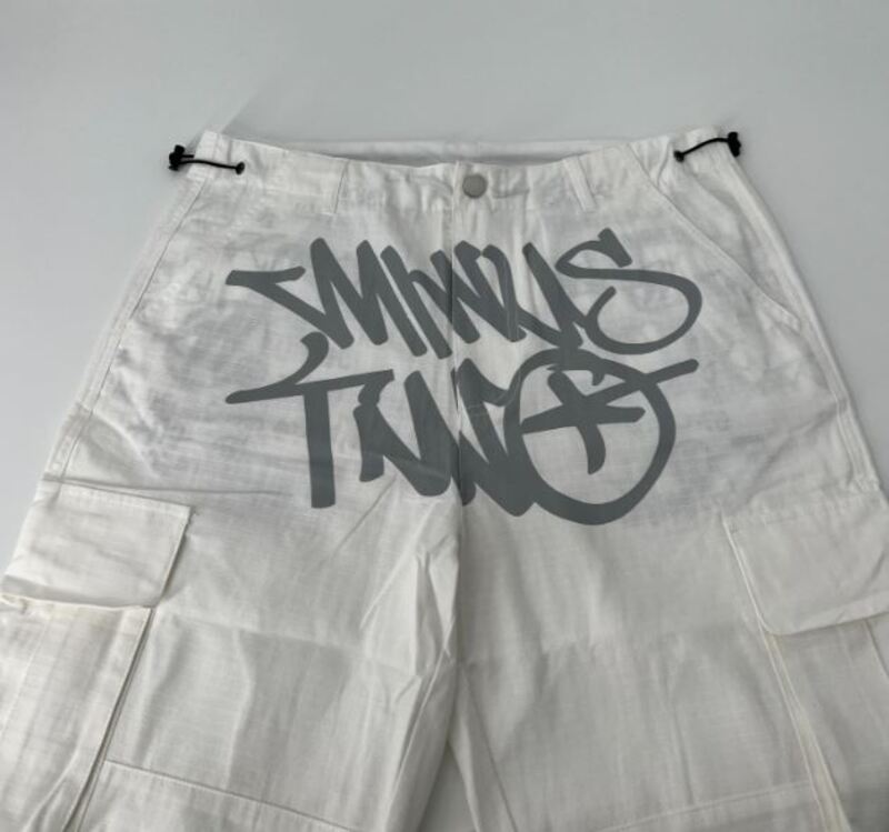 Calça Minus Two Cargo Branca - Encomenda