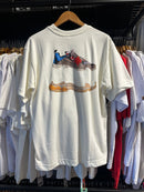 Camiseta BALENCIAGA Tênis Triple S Branco - Pronta Entrega