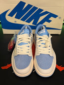 Tênis Nike Air Jordan 1 Low Travis Scott "UNC Blue" - Pronta Entrega