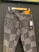 Calça Louis Vuitton Jeans Monogram Printed  - Pronta Entrega