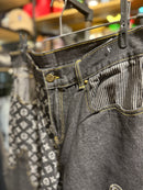 Calça Louis Vuitton Jeans Monogram Lavado Preto - Pronta Entrega