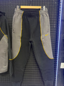 Conjunto Nike x Nocta Tech Fleece 2026 Black Grey Yellow- Pronta Entrega