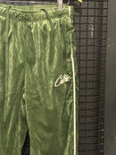 Conjunto Corteiz VVS Velour Jacket Green - Pronta Entrega