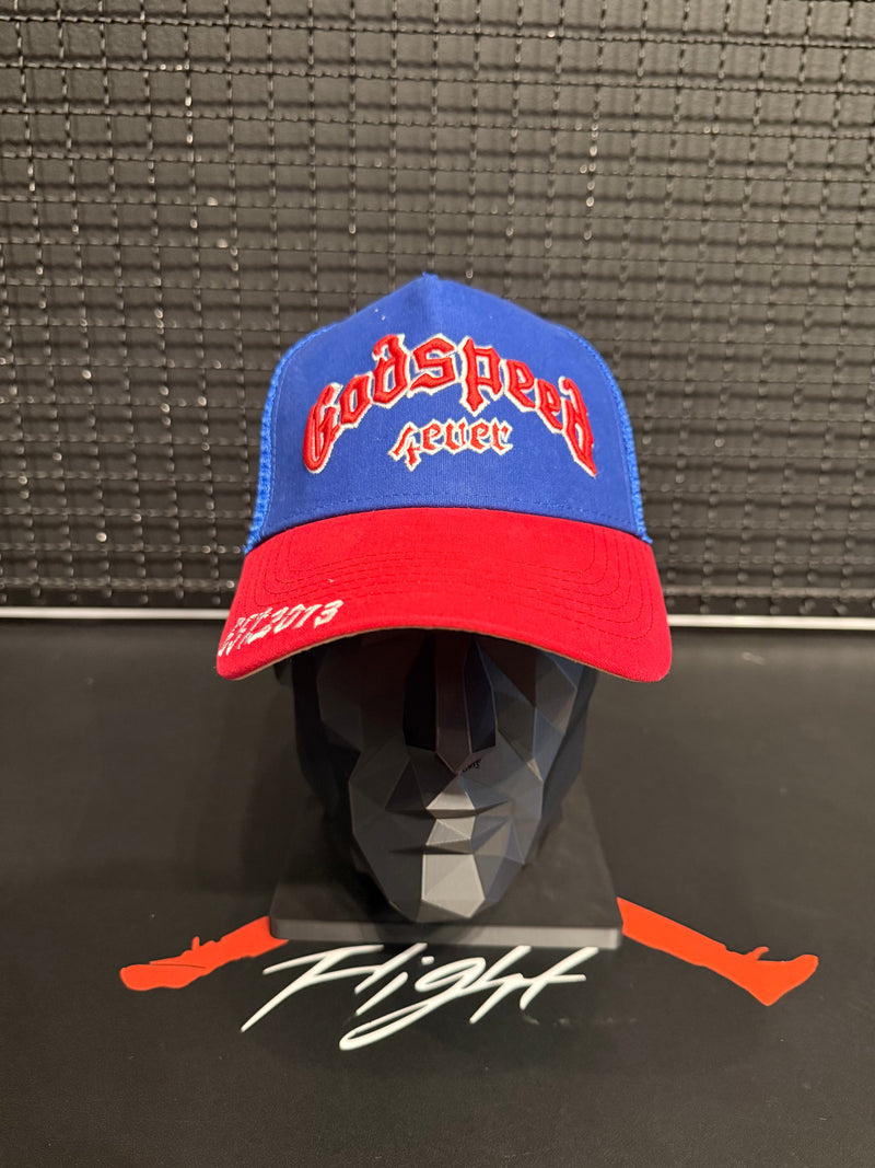 Boné Godspeed 4ever Blue Red - Pronta Entrega