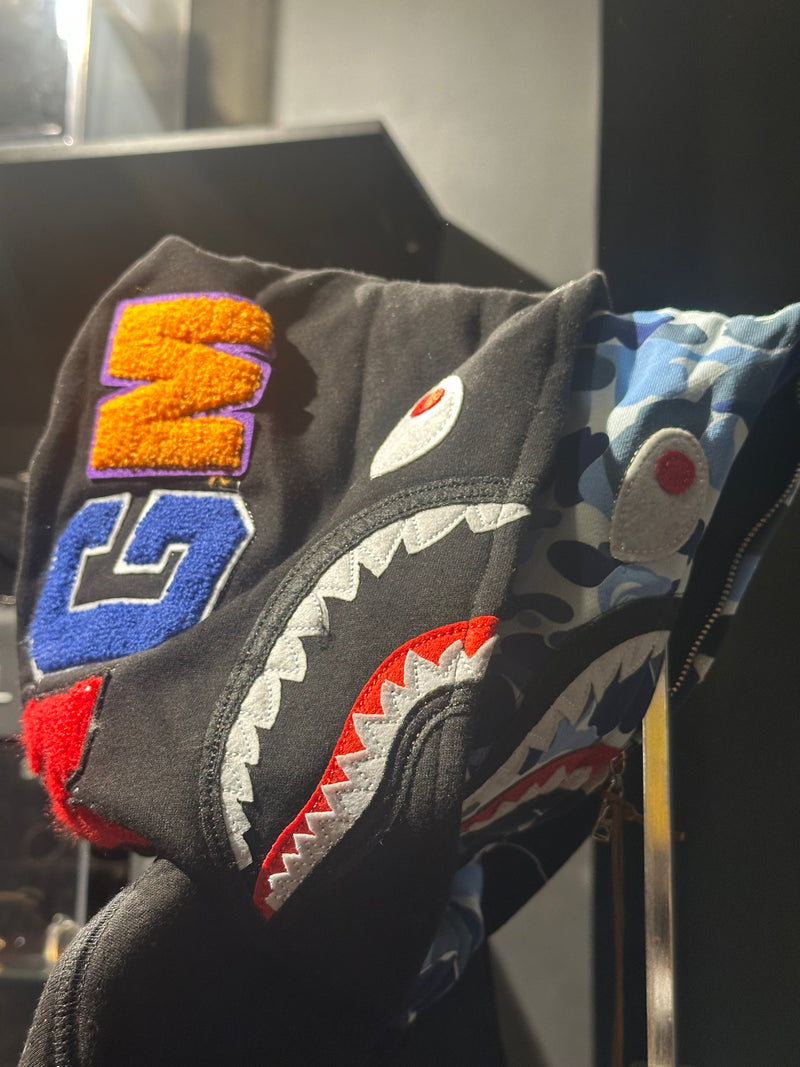 Jaqueta Bape Shark Duo Hoodie Full Zip - Pronta Entrega