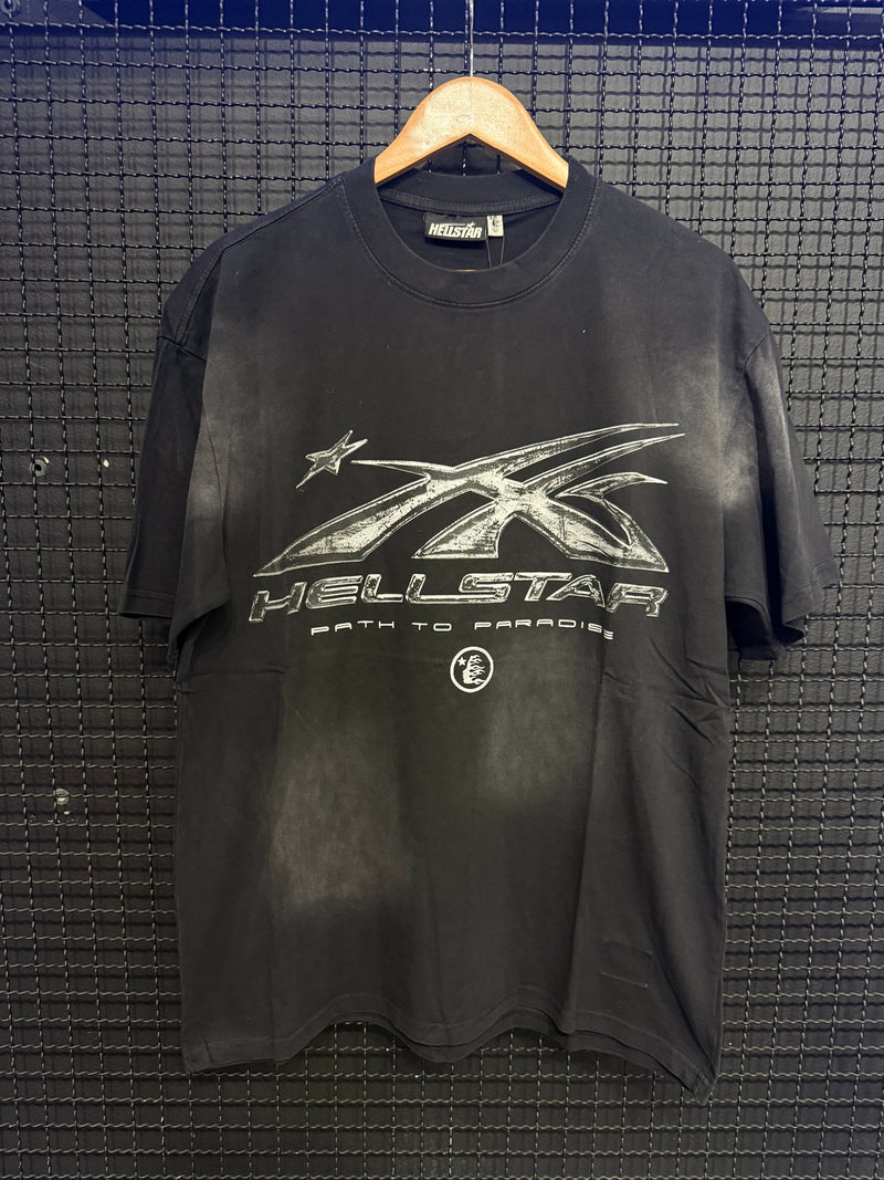 Camiseta Hellstar “Path To Paradise” Star Black - Pronta Entrega