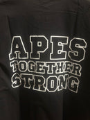 Camiseta BAPE ‘Apes together Strong’ Preta - Pronta Entrega