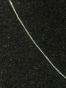 Corrente Veneziana Prata Escapulário “Pela Graça Sois Salvos” 35 CM - Pronta Entrega