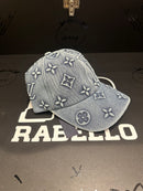 Boné Louis Vuitton Jeans Blue Aba Curva - Pronta Entrega