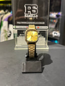 Relógio Casio Quartz Vintage Fundo Gold - Pronta Entrega