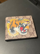 Carteira Gucci Tiger Bege - Pronta Entrega