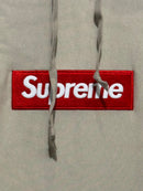 Moletom Supreme Box Logo 2024 Creme - Pronta Entrega