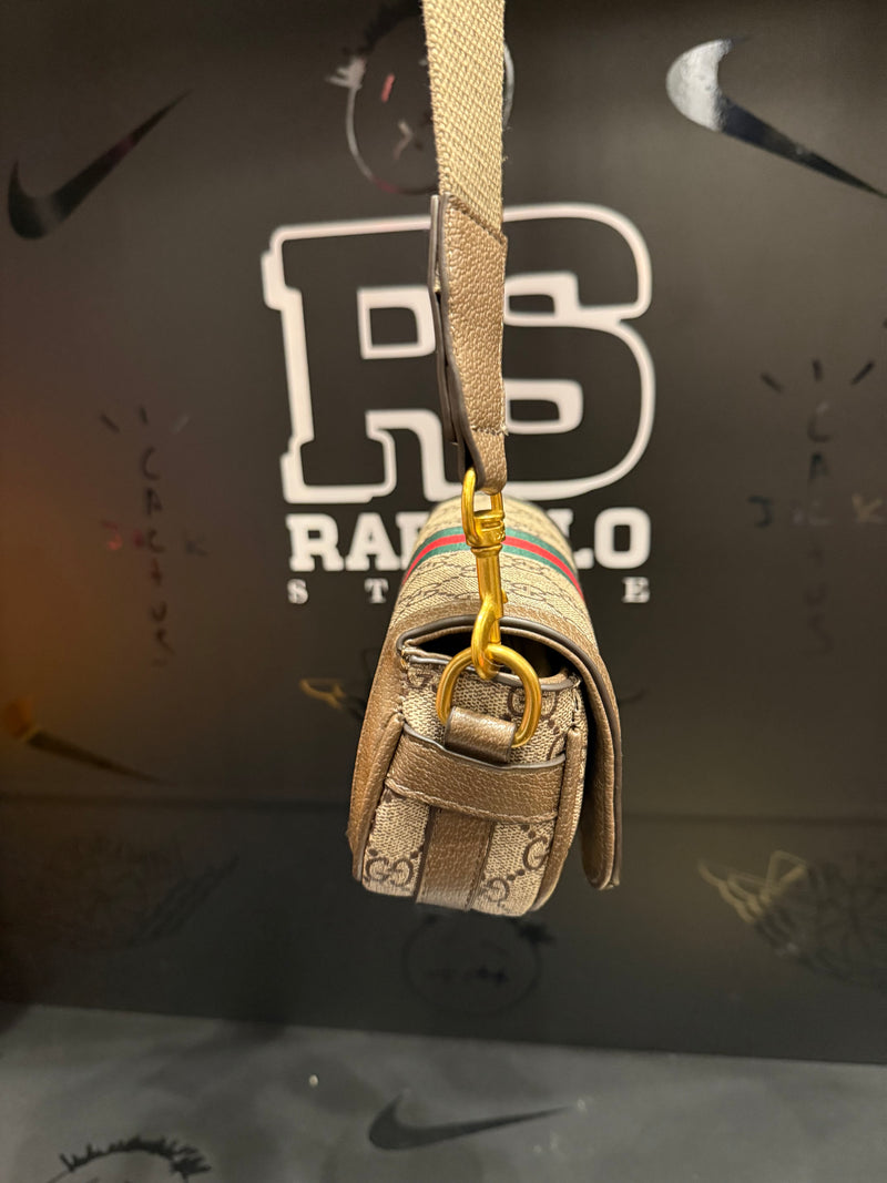 Bolsa Gucci Feminina Slim Couro Crossbody - Pronta Entrega