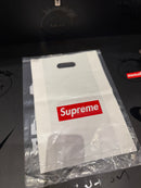 Boné Supreme Box Logo Jeans Fivela Couro - Pronta Entrega