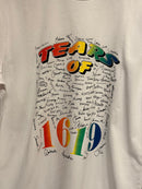 Camiseta Denim Tears Tears of 1619 White - Pronta Entrega