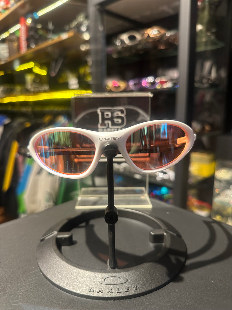 Óculos Oakley Minute Branco Lente  Prizm - Pronta Entrega