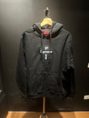 Moletom Supreme Cross Box Logo Black - Pronta Entrega