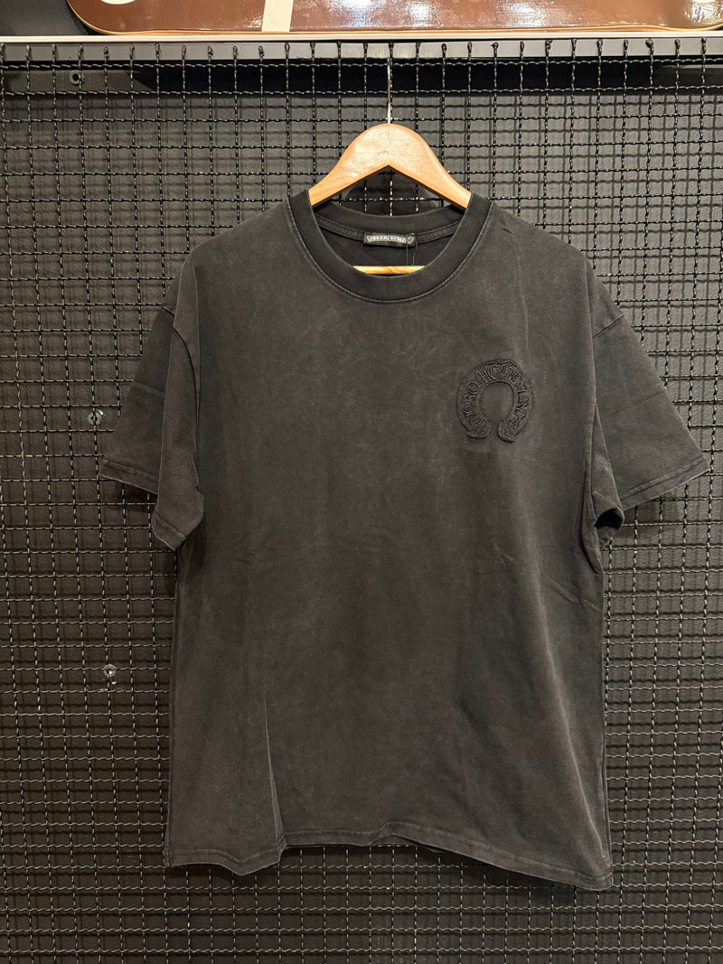 Camiseta Chrome Hearts Standard Circle Triple Black - Pronta Entrega