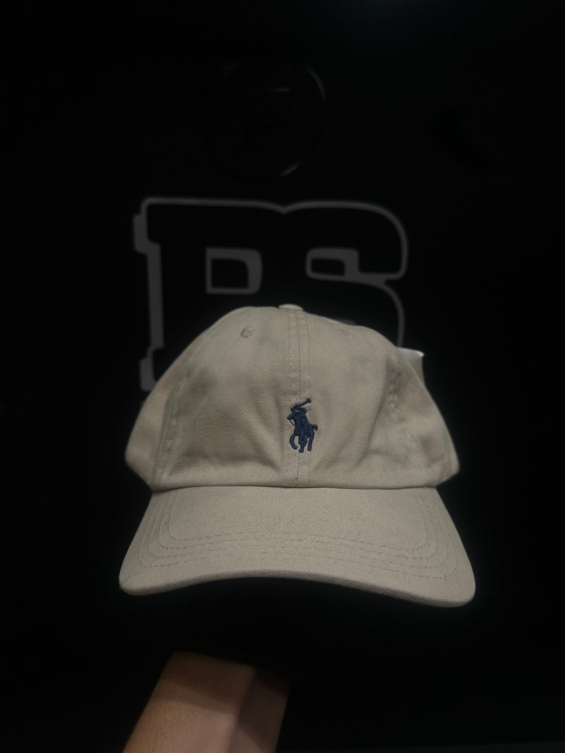 Boné Aba Curva Polo Ralph Lauren Bege - Pronta Entrega