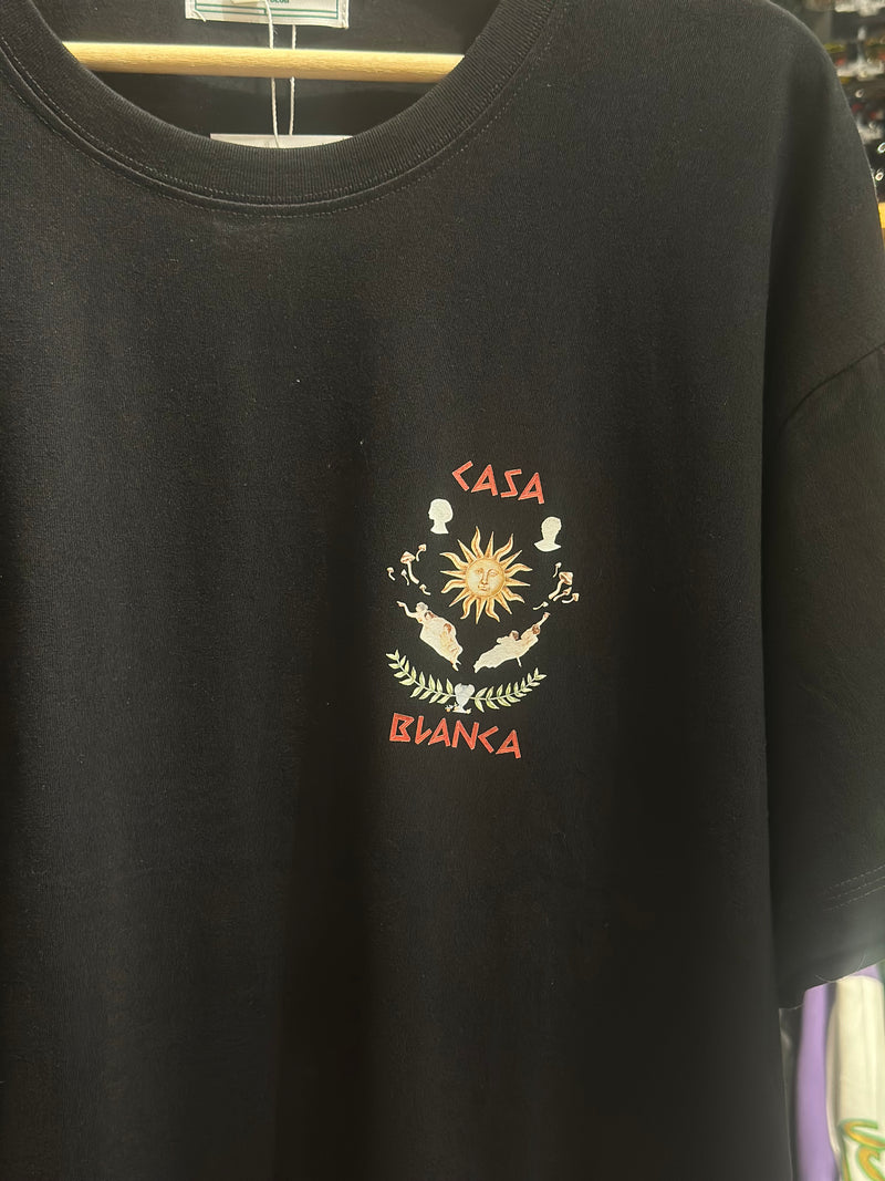 Camiseta Casablanca “Casablanka” Preta - Pronta Entregar