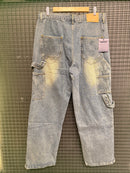 Calça Louis Vuitton Jeans Claro Carpenter - Pronta Entrega