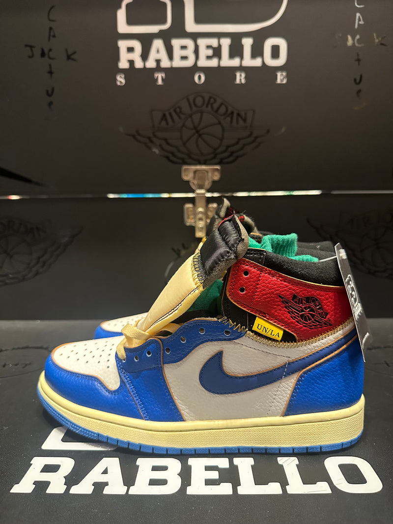 Tênis Nike Air Jordan 1 Retro High NRG Sample x Union LA Storm Blue - Pronta Entrega