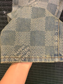 Calça Louis Vuitton Jeans Damier Monogram - Pronta Entrega