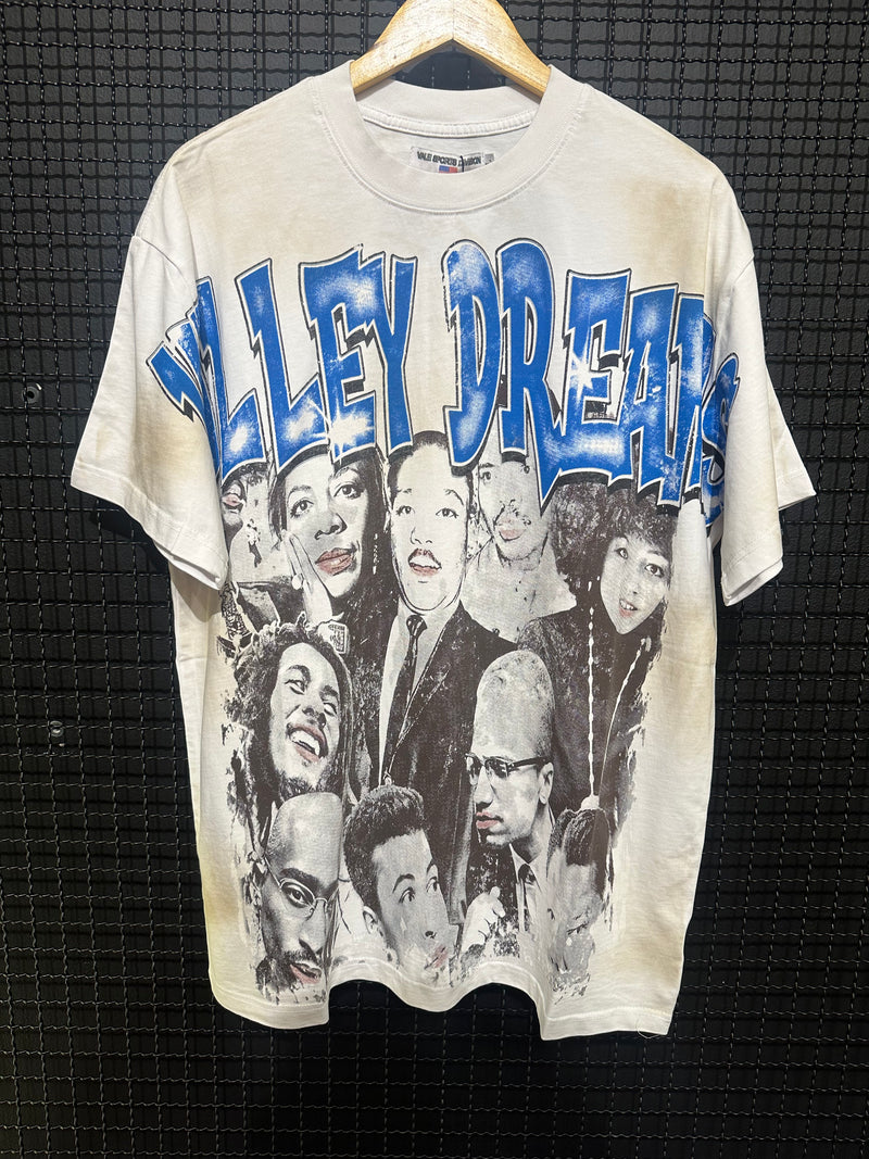 Camiseta Valley Dream Black Historian Branca - Pronta Entrega