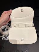 Bolsa Diesel Feminina 1DR Crossbody Branca - Pronta Entrega