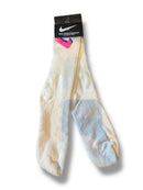 Meia Nike Sport Swoosh Color Cano Alto Branco - Pronta Entrega