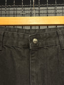Calça Jeans Chrome Hearts x Comme Des Garçons Triple Black - Pronta Entrega