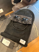 Touca C.P. Company Balaclava De Tricô Com Detalhe De Óculos - PRONTA ENTREGA