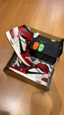 Tênis Off-White x Air Jordan 1 High Chicago - Pronta Entrega