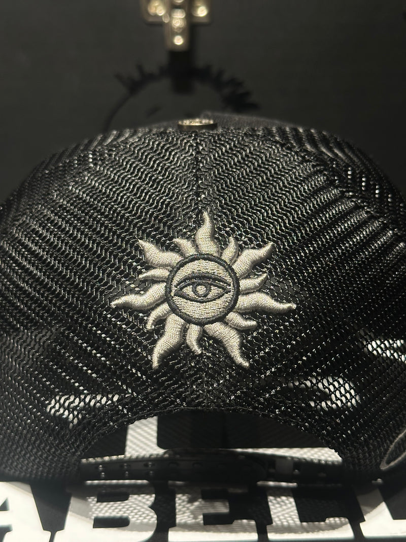 Boné Aba Curva Trucker Godspeed Forever Black/Grey - Pronta Entrega