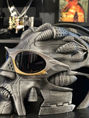 Óculos Oakley PLANTARIS Silver Brown Lente Preta - Pronta Entrega